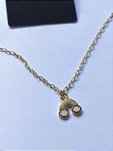 Conjunto Infantil Colar e Brinco Unicórnio