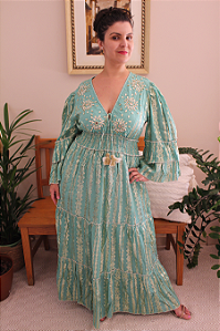VESTIDO OURO - HERA