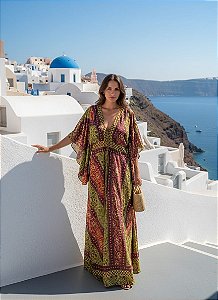 Vestido Merlot - Deméter