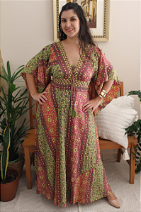 Vestido Merlot - Deméter