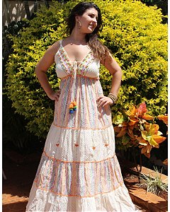 Vestido Multicores - Afrodite