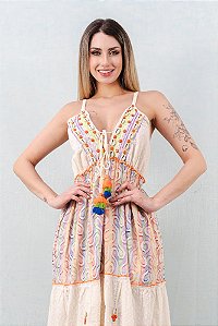Vestido Multicores - Afrodite