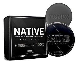 Cera Vonixx Native Black Carnaúba Preta Cristalizadora