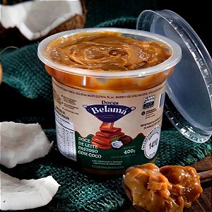 Doce de Leite Pastoso com Coco 400 gr