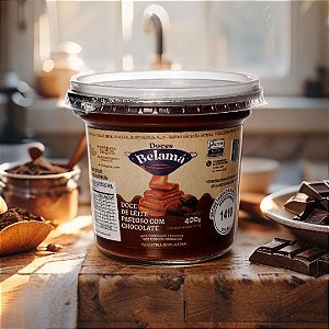 Doce de Leite Pastoso com Chocolate Pote 400g