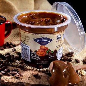 Doce de Leite Pastoso com Café 400g