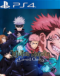 JUJUTSU KAISEN: CURSED CLASH - PS4 - MÍDIA DIGITAL