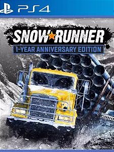 SNOWRUNNER - PS4 - MIDIA DIGITAL
