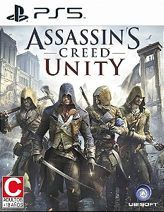ASSASSINS CREED UNITY - PS5 - MÍDIA DIGITAL