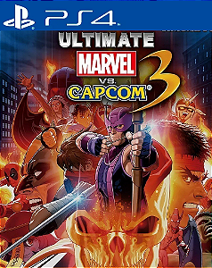 ULTIMATE MARVEL VS CAPCOM 3 - PS4 - MÍDIA DIGITAL
