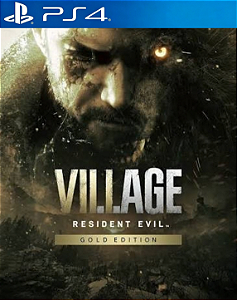 RESIDENT EVIL VILLAGE GOLD - PS4 - MÍDIA DIGITAL