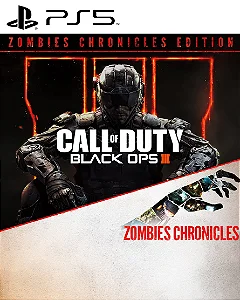 CALL OF DUTY BLACK OPS 3 ZOMBIES - PS5 - MÍDIA DIGITAL