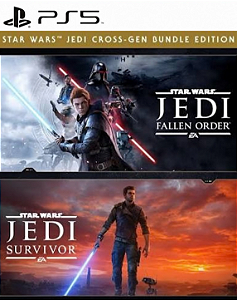 STAR WARS JEDI SURVIVOR + FALLEN ORDER - PS5 - MÍDIA DIGITAL