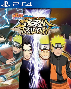 NARUTO STORM TRILOGY - PS4 - MIDIA DIGITAL