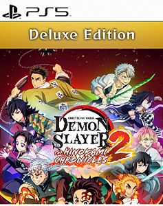 DEMON SLAYER - KIMETSU NO YAIBA - THE HINOKAMI CHRONICLES 2 DELUXE EDITION - PS5 - MÍDIA DIGITAL