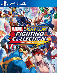 MARVEL VS CAPCOM FIGHTING COLLECTION: ARCADE CLASSICS- PS4 - MÍDIA DIGITAL