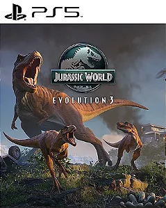 JURASSIC WORLD EVOLUTION 3 - PS5 - MÍDIA DIGITAL