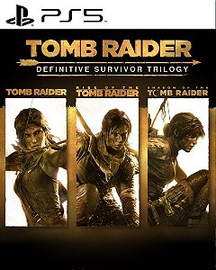 TOMB RAIDER: DEFINITIVE SURVIVOR TRILOGY - PS5 - MIDIA DIGITAL