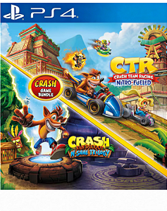 CRASH NITRO + CRASH TRILOGY - PS4 - MÍDIA DIGITAL