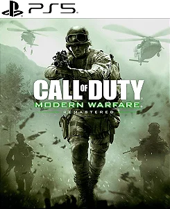 CALL OF DUTY: MODERN WARFARE REMASTERED - PS5 - MÍDIA DIGITAL