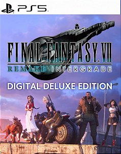 FINAL FANTASY VII REMAKE INTERGRADE: DELUXE EDITION - PS5 - MIDIA DIGITAL
