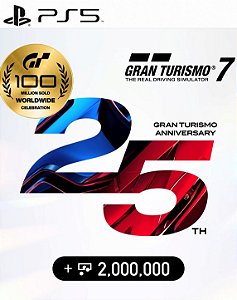 GRAN TURISMO® 7 : EDIÇÃO DIGITAL DELUXE DO 25º ANIVERSÁRIO - PS5 - MIDIA DIGITAL