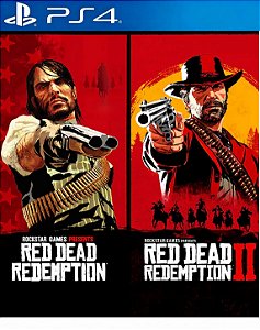 BUNDLE RED DEAD REDEMPTION + RED DEAD REDEMPTION 2 - PS4 - MIDIA DIGITAL