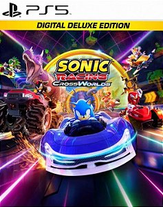 SONIC RACING: CROSSWORLDS: EDIÇÃO DIGITAL DELUXE - PS5 - MIDIA DIGITAL