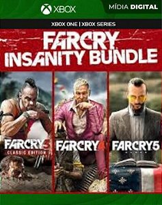 FAR CRY: PACOTE INSANIDADE - XBOX - MÍDIA DIGITAL