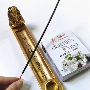 Porta Incenso de Resina – Esfinge Egípcia