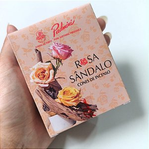 Incenso Cones Padmini - Rosa Sândalo