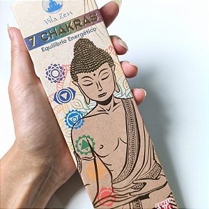 Incenso Vila Zen 7 Chakras - Equilíbrio Energético