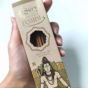Incenso Surya Massala Celestial - Jasmim - Tranquilidade e Frescor