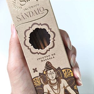 Incenso Surya Massala Celestial - Sândalo - Espiritualidade e Reencontro