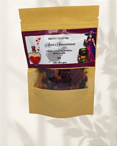 Banho de Ervas Amor e Sensualidade - Canela, Rosa Vermelha, Hibisco e Cravo