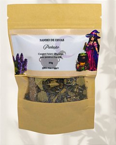 Banho de Ervas Proteção - Louro, Alfazema, Pau Pereira e Hortelã