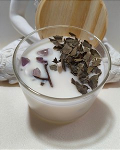 Vela Floresta Sagrada - Aroma de Cascas e Folhas