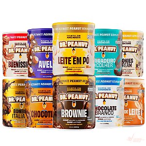 Pasta de Amendoim Dr. Peanut 600g Variedades