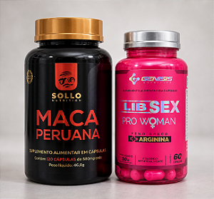Energia, Vitalidade e Equilíbrio Feminino em um só Kit