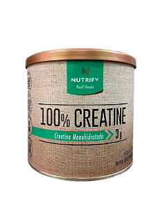 CREATINA MONOHIDRATADA NUTRIFY 300G – 100 DOSES