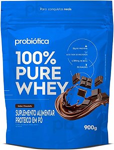 100% Pure Whey Probiótica 900g