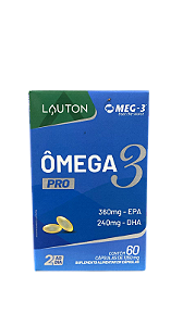 Ômega 3 Pro – Lauton | 360mg EPA + 240mg DHA