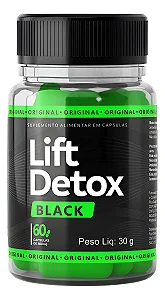 Lift Detox Black – 60 Cápsulas