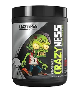 PRÉ-TREINO CRAZYNESS 200G