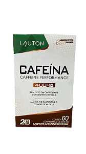 Cafeína Performance 60 Comp. Lauton - Termogênico Natural Neutro