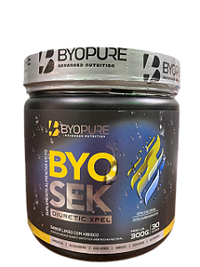 BYOSEK DIURÉTICO 300G BYOPURE LIMÃO C/ HIBISCO