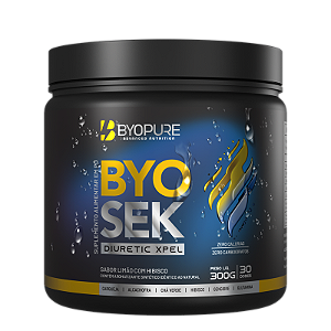 BYOSEK DIURÉTICO 300G BYOPURE LIMÃO C/ HIBISCO