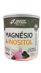 Magnésio & Inositol | 60 Cápsulas - Bodyaction