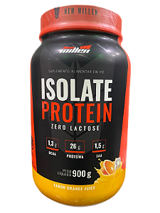 Whey Isolate Protein Pote 900g New Millen Orange Juice