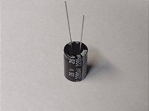 CAPACITOR ELETROLÍTICO 2200uF X 25V 105ºC RADIAL